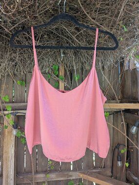 Reformation 100% Silk Tank Top Y2K